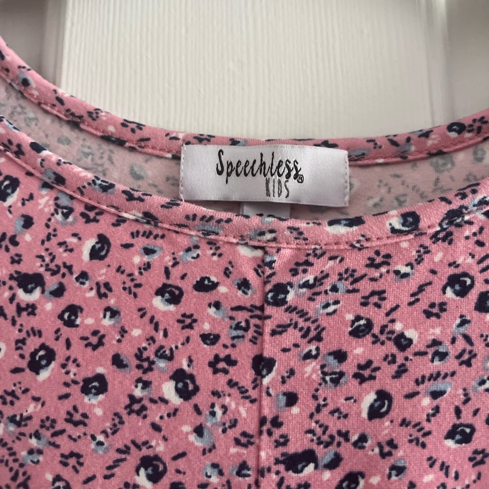 Short sleeve kids dress